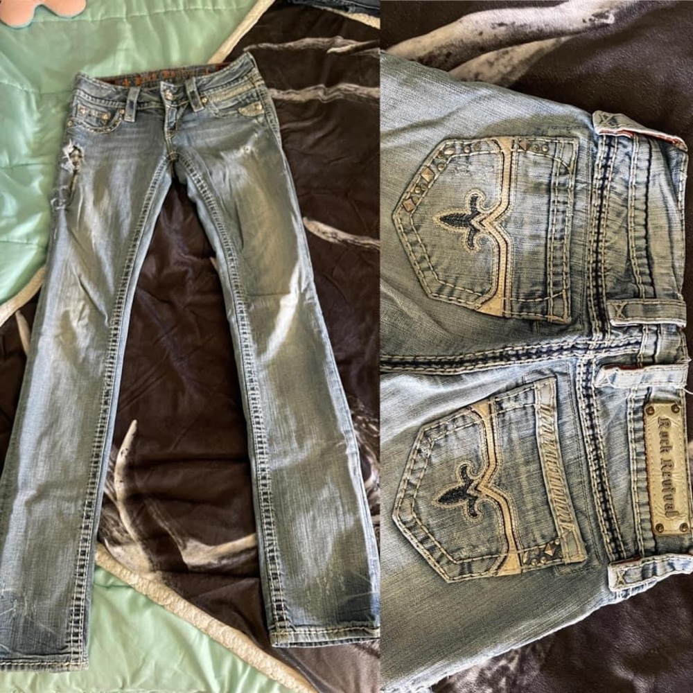 rock revival jeans